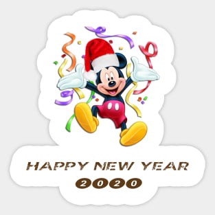 Happy new year 2020 Sticker